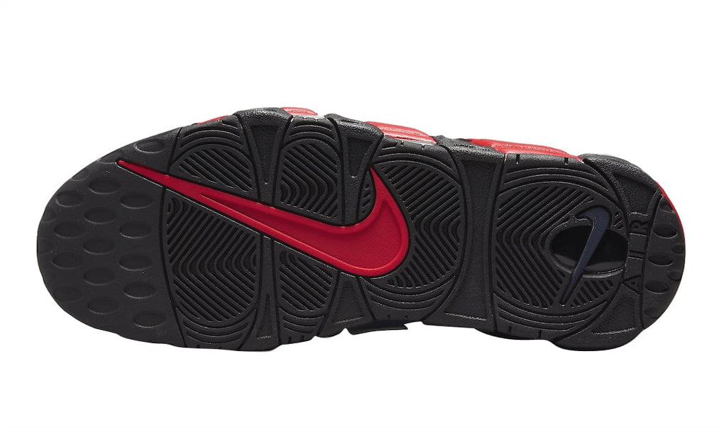Nike Air More Uptempo Black Blue Red - Image 6