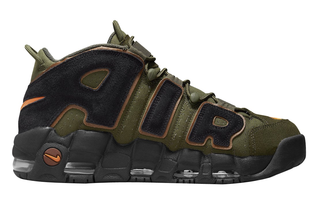 Nike Air More Uptempo Cargo Khaki - Image 3