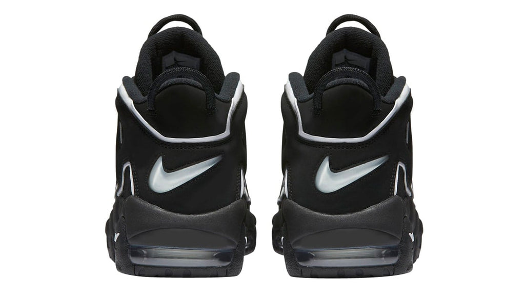 Nike Air More Uptempo GS Black White - Image 4