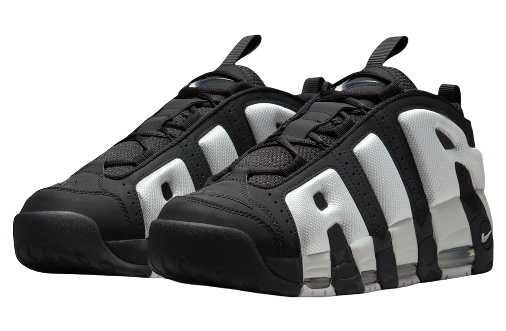 Nike Air More Uptempo Low Black / Photon Dust - Image 2