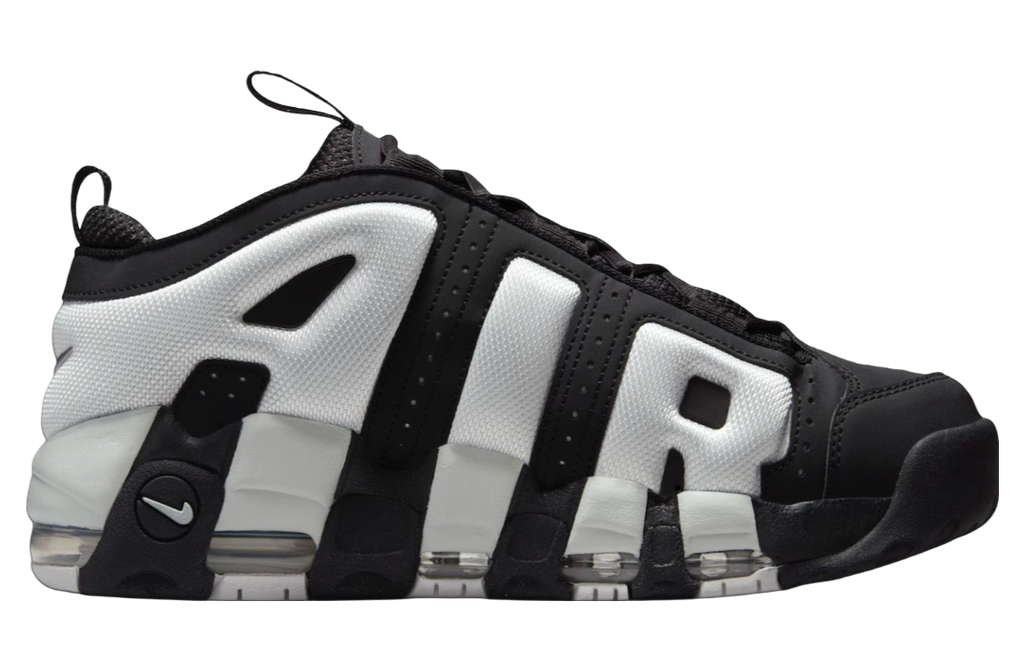 Nike Air More Uptempo Low Black / Photon Dust - Image 3