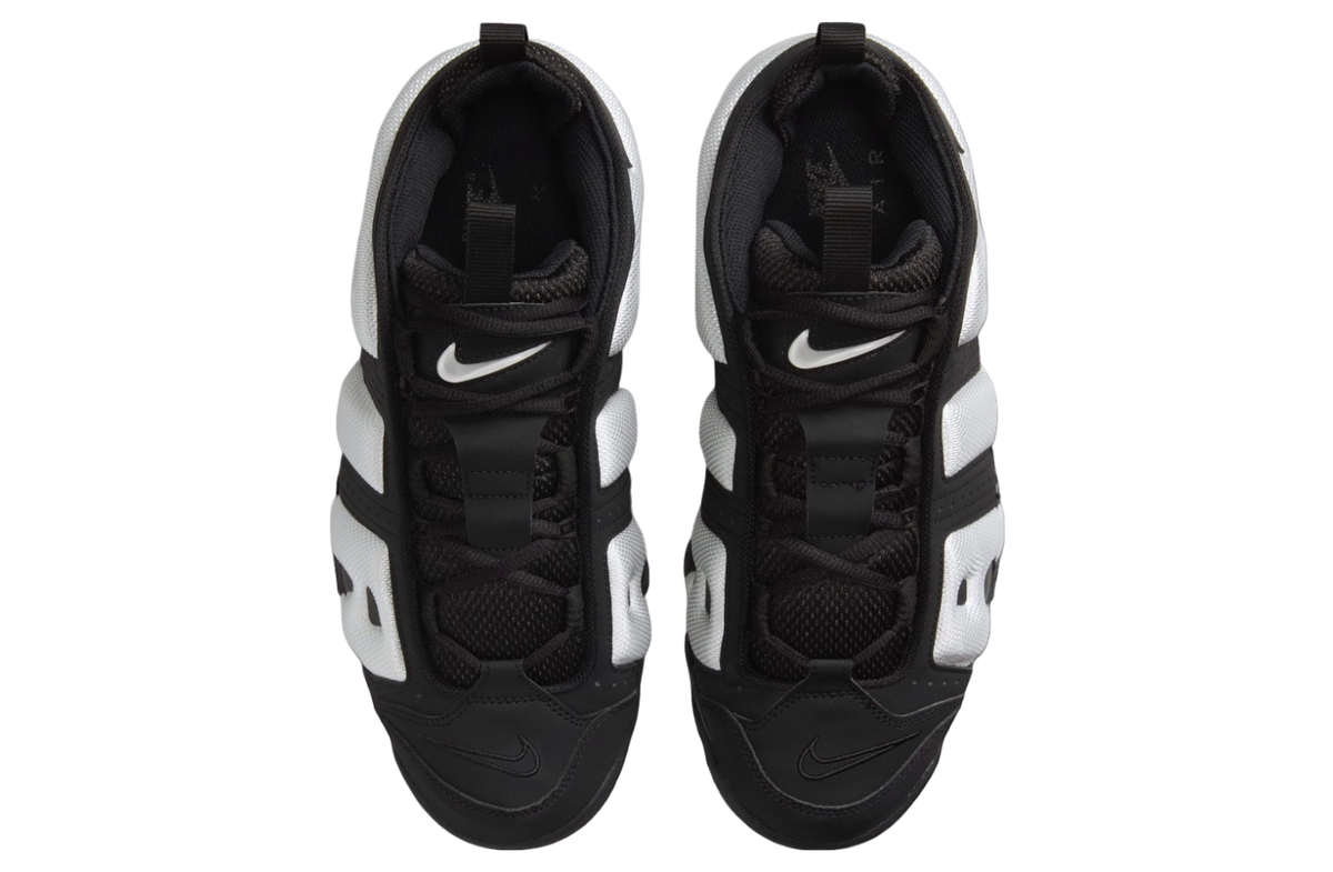 Nike Air More Uptempo Low Black / Photon Dust - Image 4