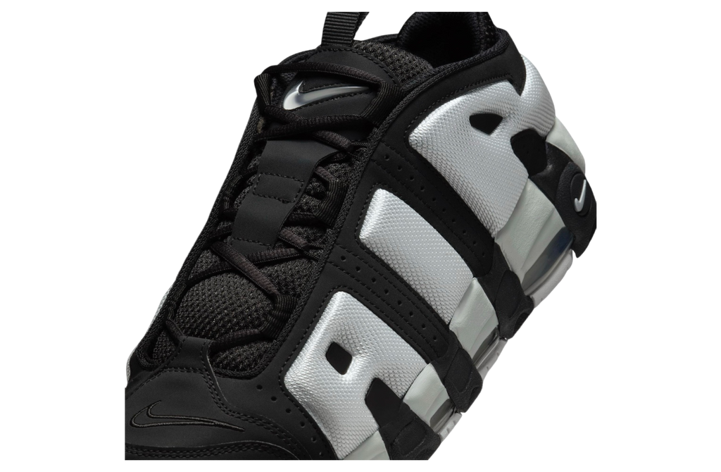 Nike Air More Uptempo Low Black / Photon Dust - Image 7