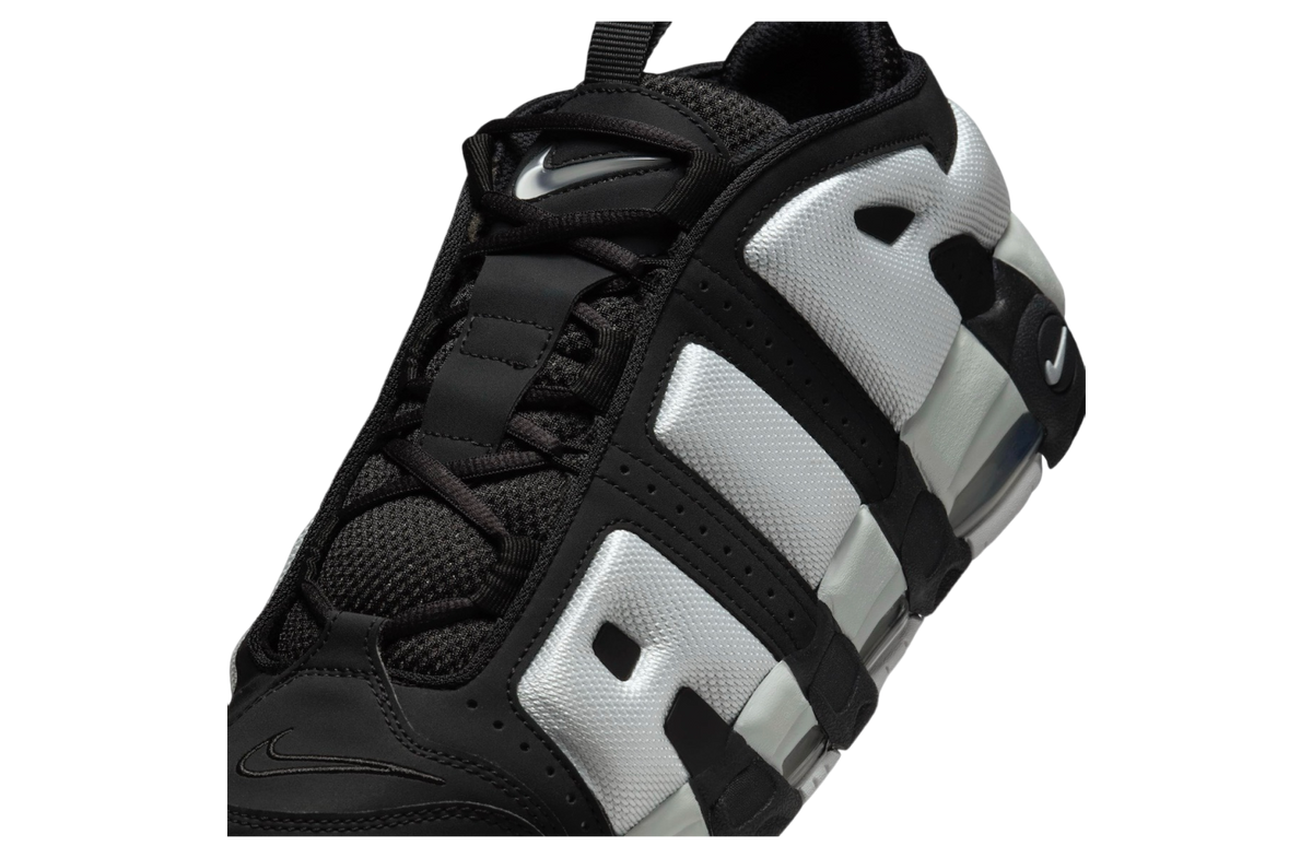 Nike Air More Uptempo Low Black / Photon Dust - Image 7