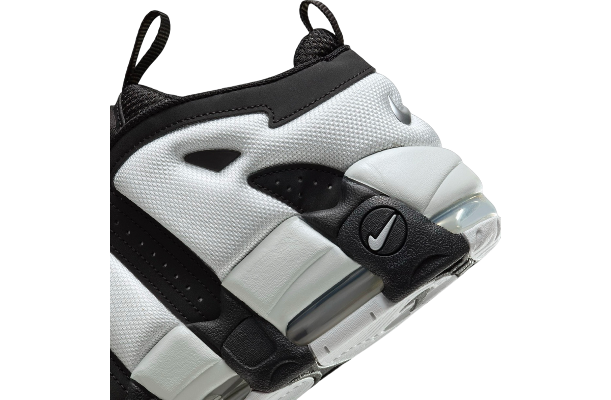 Nike Air More Uptempo Low Black / Photon Dust - Image 8