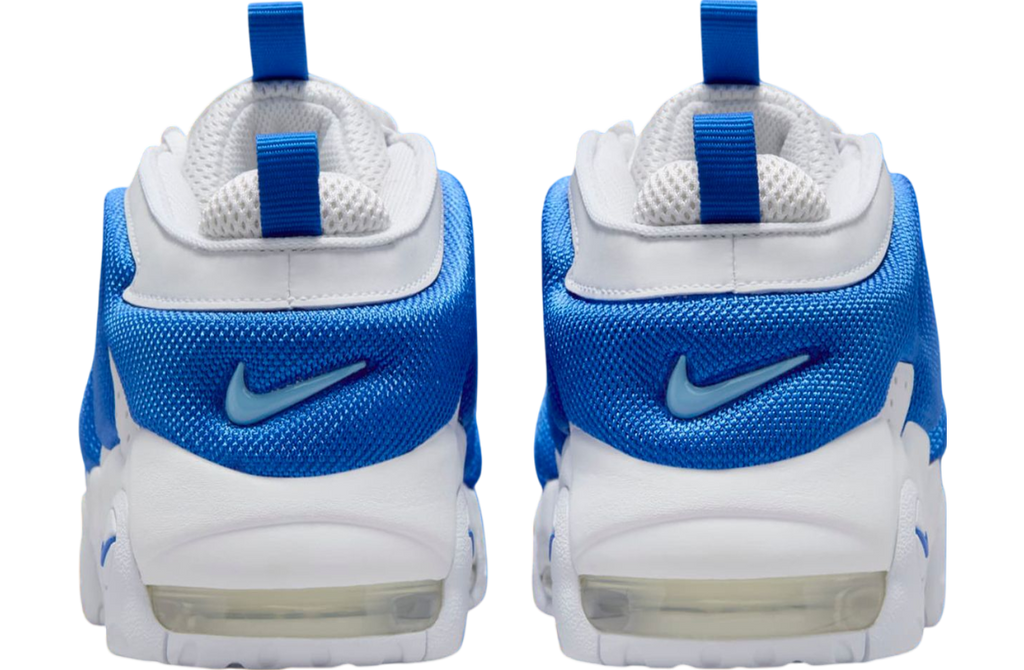 Nike Air More Uptempo Low White / Hyper Royal - Image 5