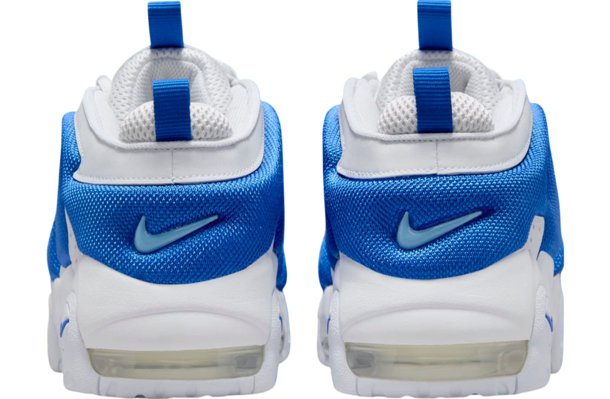 Nike Air More Uptempo Low White / Hyper Royal - Image 5