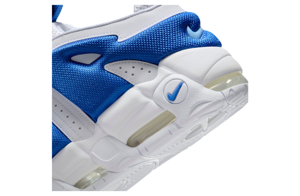 Nike Air More Uptempo Low White / Hyper Royal - Image 8