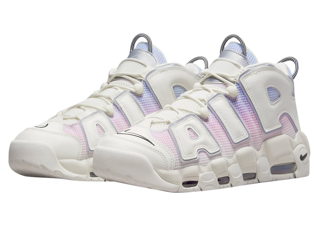 Nike Air More Uptempo White Pink Purple - Image 2