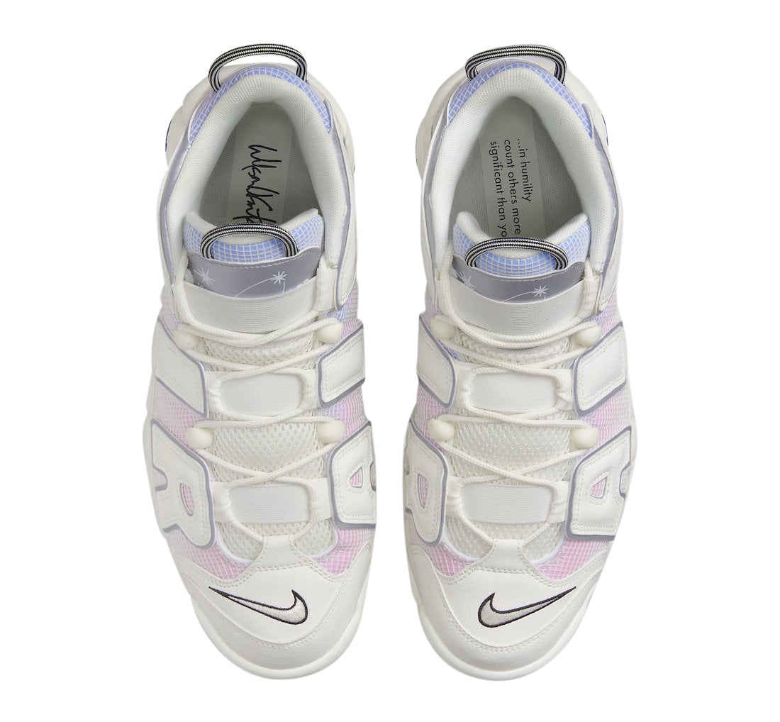 Nike Air More Uptempo White Pink Purple - Image 5