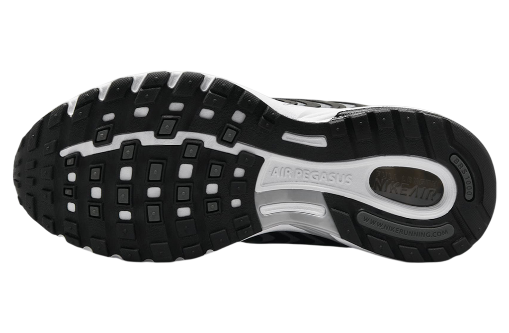 Nike Air Pegasus 2k5 Black / Metallic Silver / White - Image 3