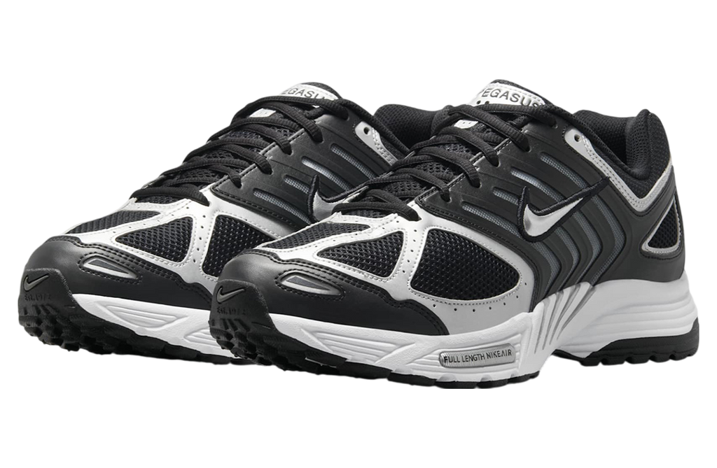 Nike Air Pegasus 2k5 Black / Metallic Silver / White - Image 4