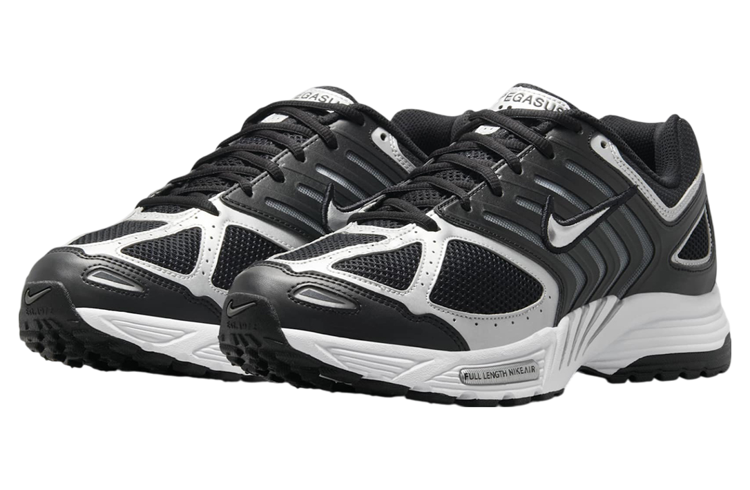 Nike Air Pegasus 2k5 Black / Metallic Silver / White - Image 4