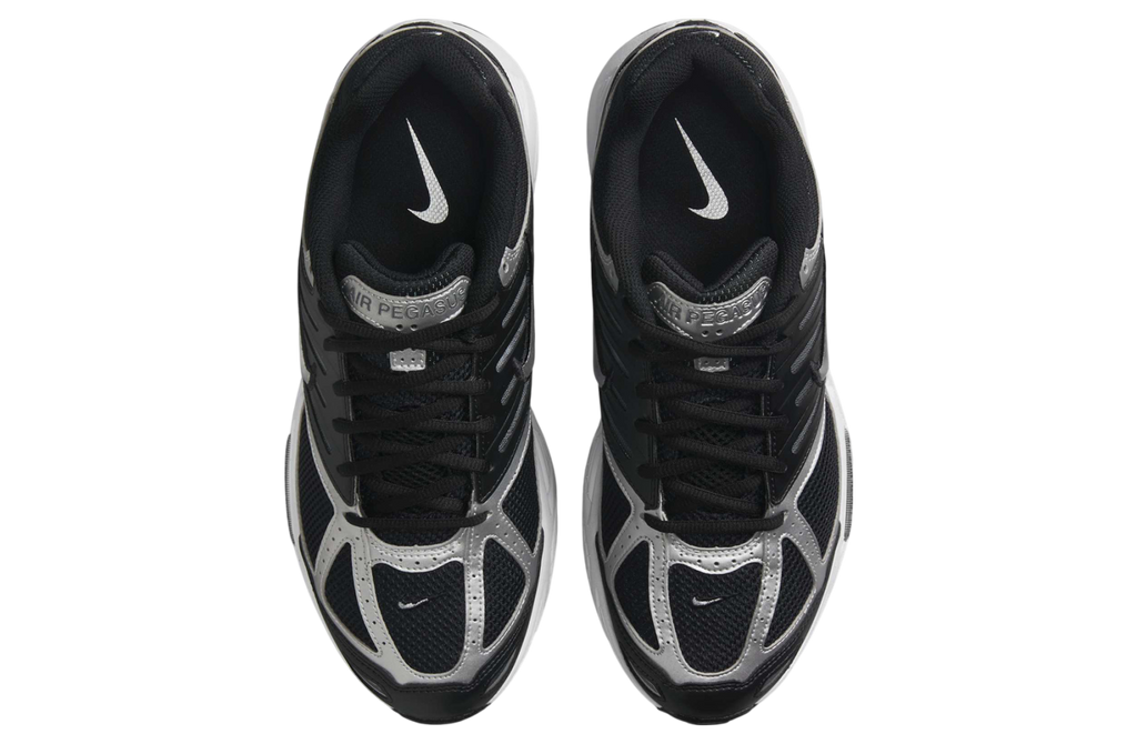 Nike Air Pegasus 2k5 Black / Metallic Silver / White - Image 5