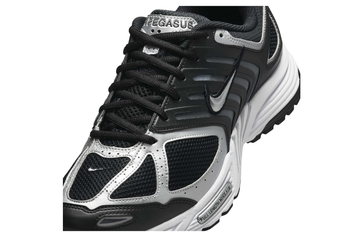 Nike Air Pegasus 2k5 Black / Metallic Silver / White - Image 7
