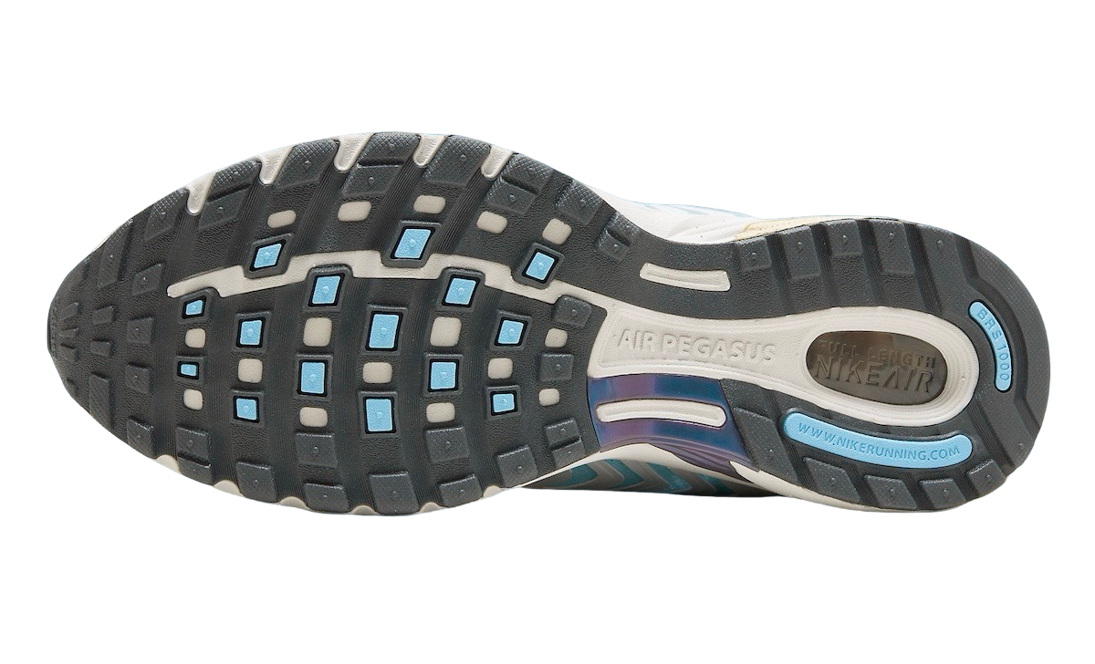 Nike Air Pegasus 2K5 Glacier Blue Tan - Image 6