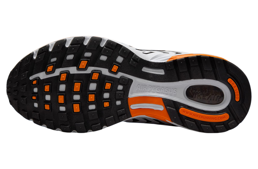 Nike Air Pegasus 2K5 White /Safety Orage - Image 6