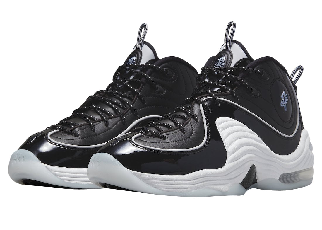 Nike Air Penny 2 Black Patent - Image 2