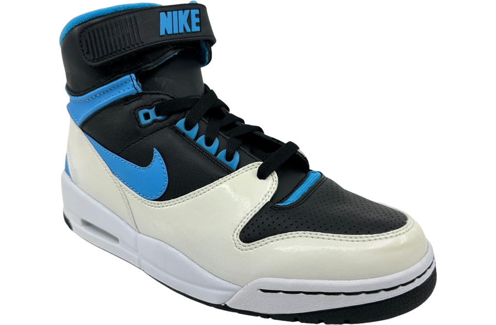 Nike Air Revolution White / Vivid Blue / Black - Image 2