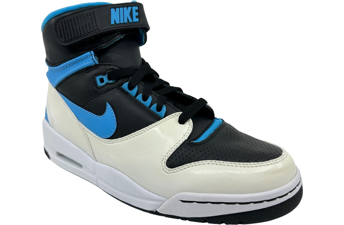 Nike Air Revolution White / Vivid Blue / Black - Image 2