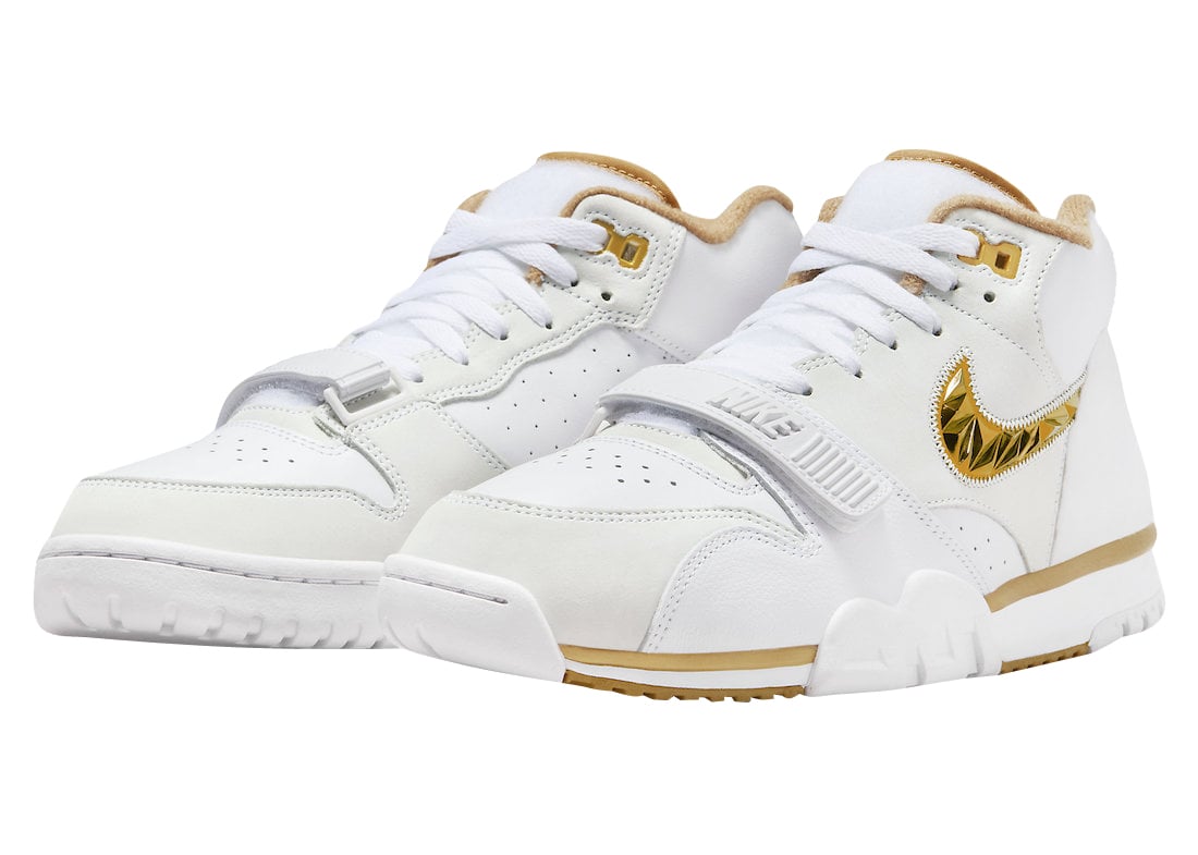 Nike Air Trainer 1 College Football Playoffs White Gold - Image 2