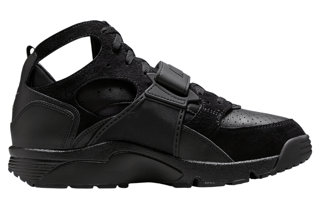 Nike Air Trainer Huarache Triple Black Black - Image 2