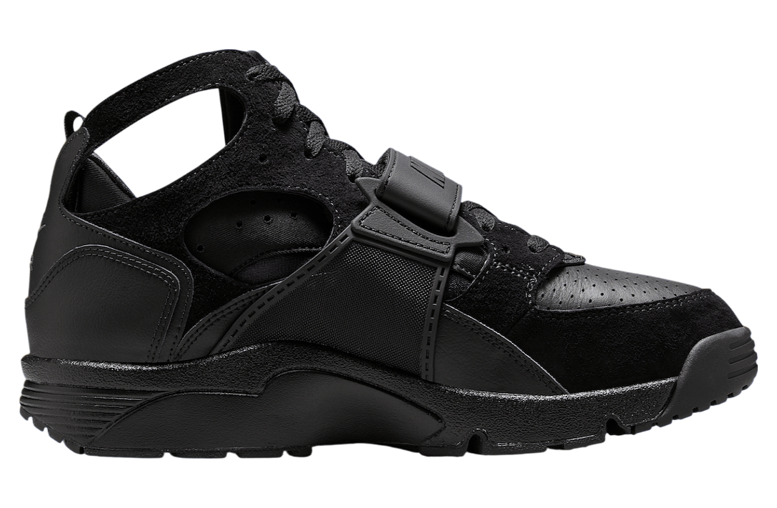 Nike Air Trainer Huarache Triple Black Black - Image 2