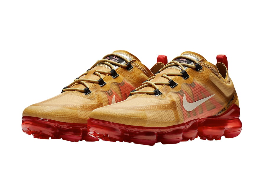 Nike Air VaporMax 2019 Crimson Gold - Image 2