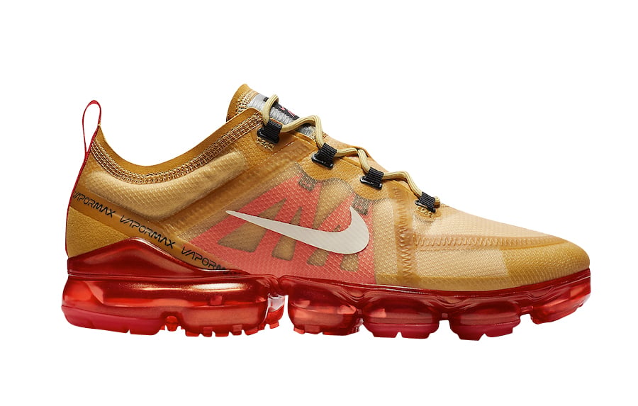 Nike Air VaporMax 2019 Crimson Gold - Image 3