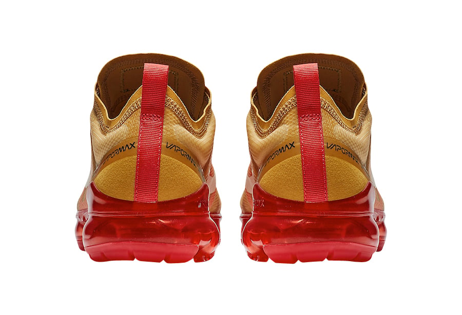 Nike Air VaporMax 2019 Crimson Gold - Image 5