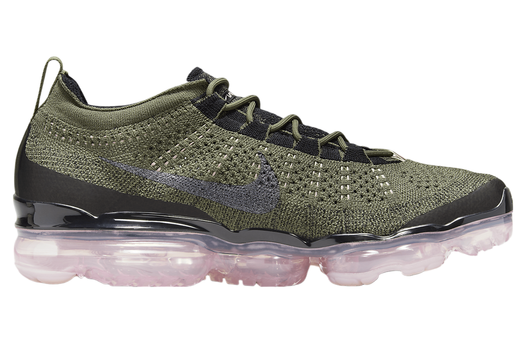 Nike Air VaporMax 2023 Flyknit Medium Olive / Pink Oxford - Image 4
