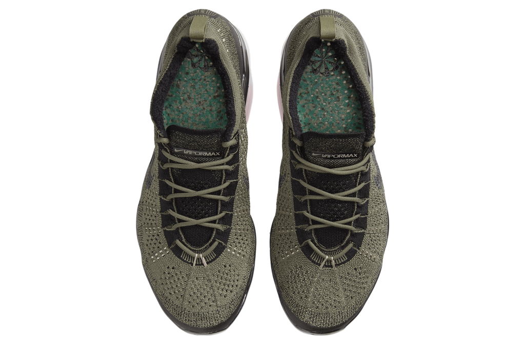 Nike Air VaporMax 2023 Flyknit Medium Olive / Pink Oxford - Image 5