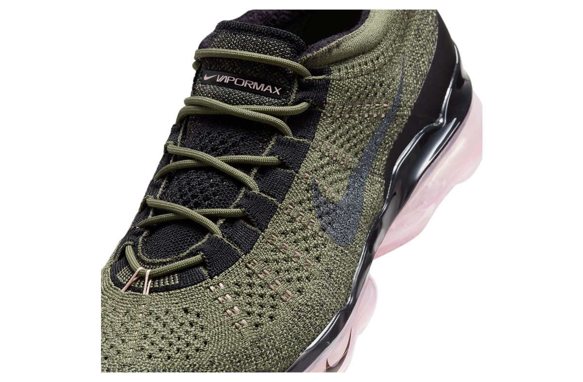 Nike Air VaporMax 2023 Flyknit Medium Olive / Pink Oxford - Image 8