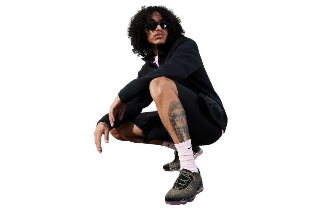 Nike Air VaporMax 2023 Flyknit Medium Olive / Pink Oxford - Image 10