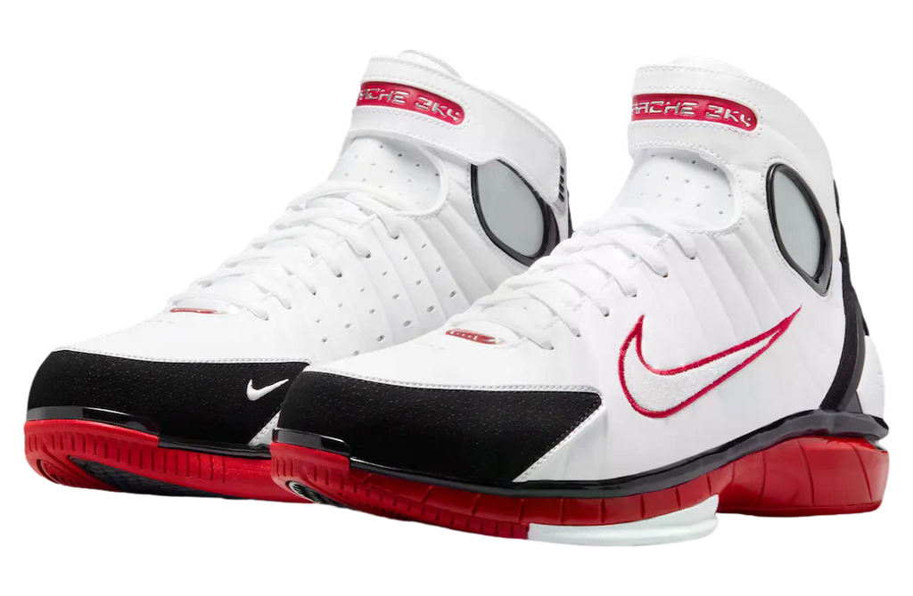 Nike Air Zoom Huarache 2k4 White / Varsity Red - Image 2