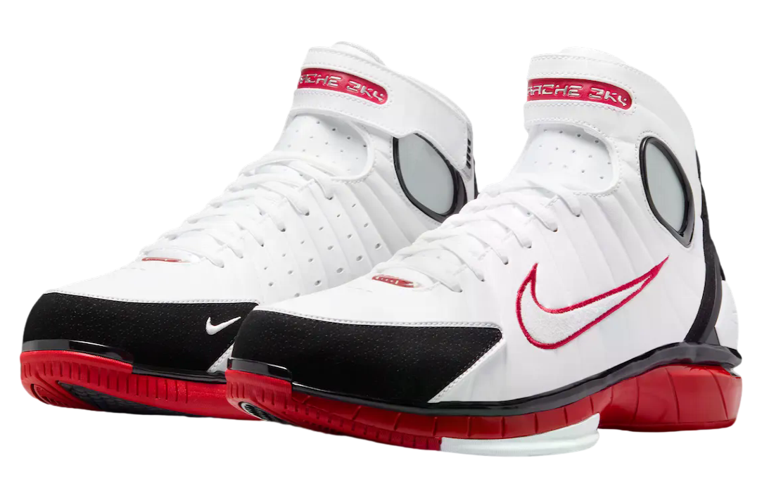 Nike Air Zoom Huarache 2k4 White / Varsity Red - Image 2
