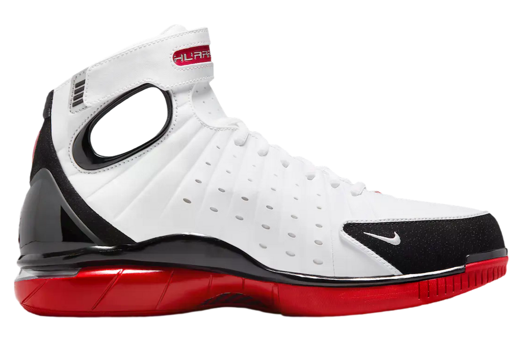 Nike Air Zoom Huarache 2k4 White / Varsity Red - Image 3