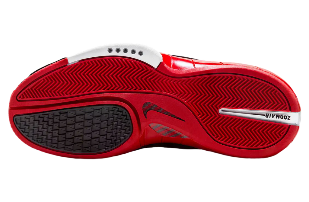 Nike Air Zoom Huarache 2k4 White / Varsity Red - Image 6