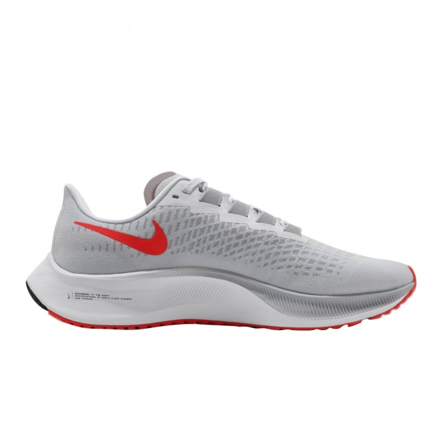 Nike Air Zoom Pegasus 37 Pure Platinum Racer Blue - Image 2
