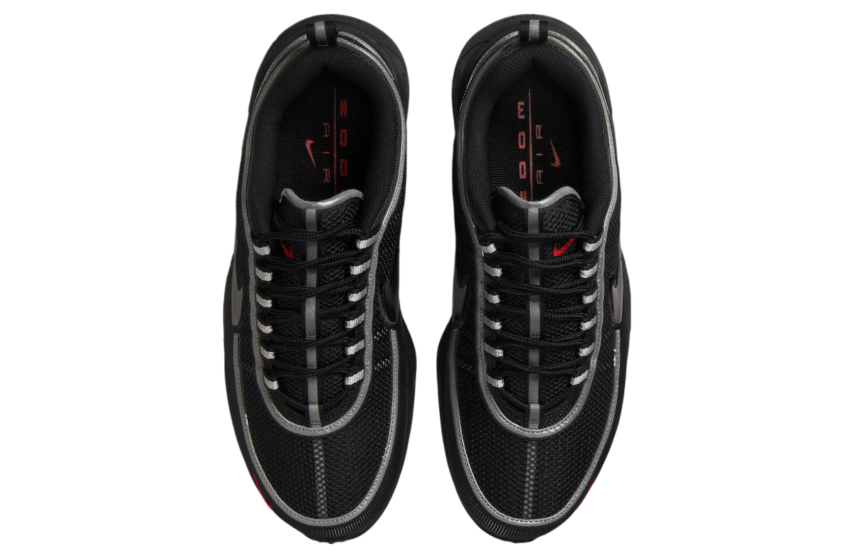 Nike Air Zoom Spiridon Black / Metallic Silver - Image 4