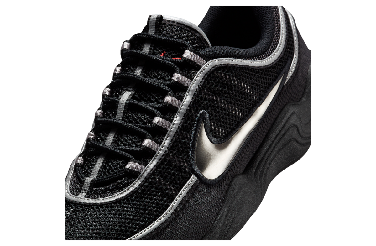 Nike Air Zoom Spiridon Black / Metallic Silver - Image 7