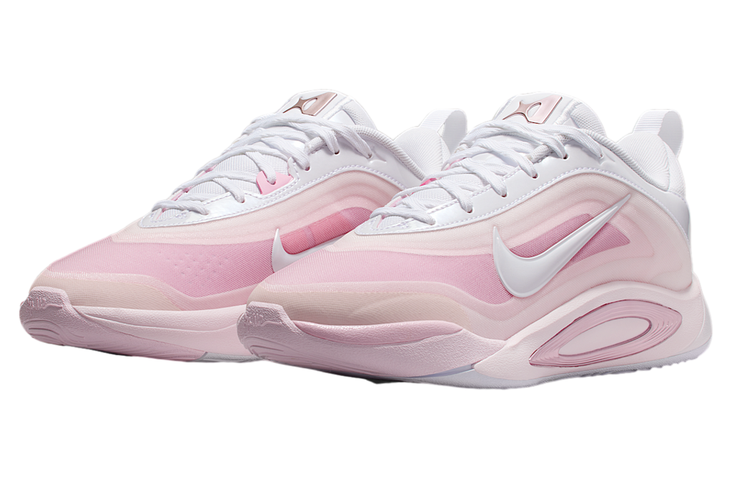 Nike Aone GS White / Prism Pink - Image 5