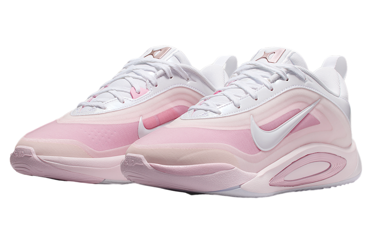Nike Aone GS White / Prism Pink - Image 5