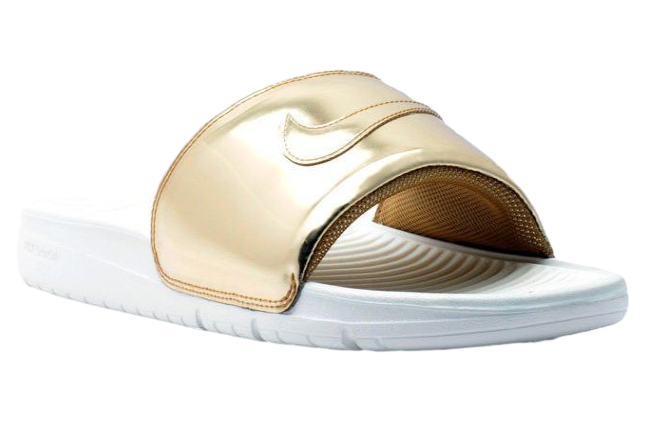 Nike Benassi Solarsoft Slide Sp Liquid Gold - Image 2
