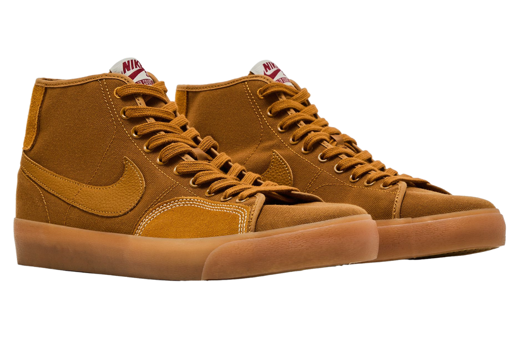Nike Blazer Court Mid Premium SB Desert Ochre Gum - Image 5