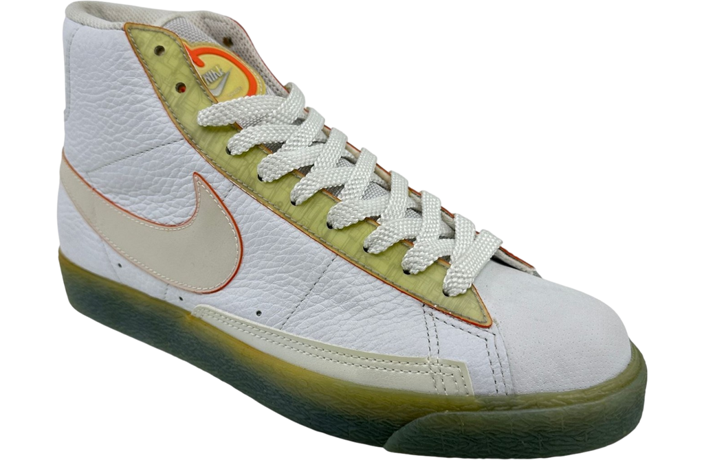 Nike Blazer Hi Premium White / Crimson Red / Silver - Image 2