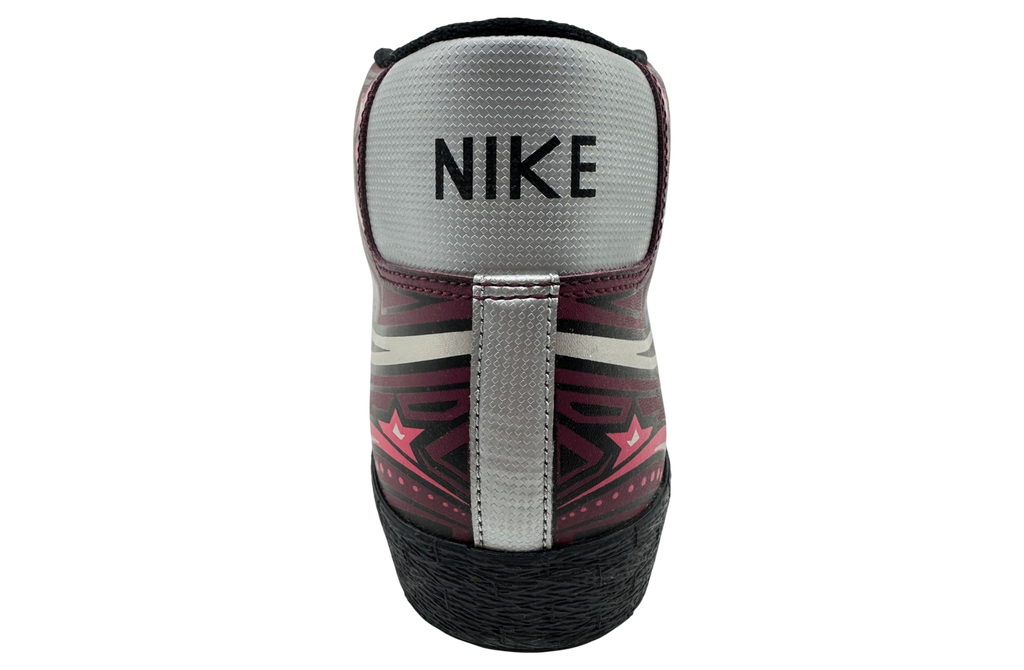 Nike Blazer High Blck / Cherrywood Red - Image 5