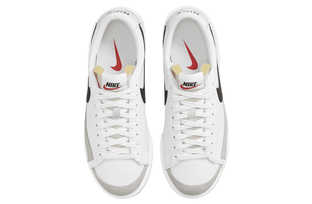 Nike Blazer Low Platform WMNS White / Sail / Team Orange - Image 5