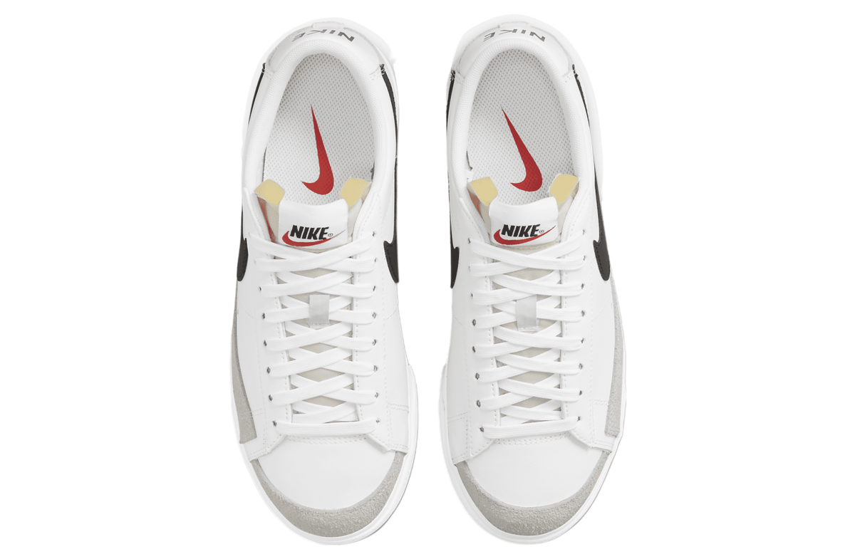Nike Blazer Low Platform WMNS White / Sail / Team Orange - Image 5