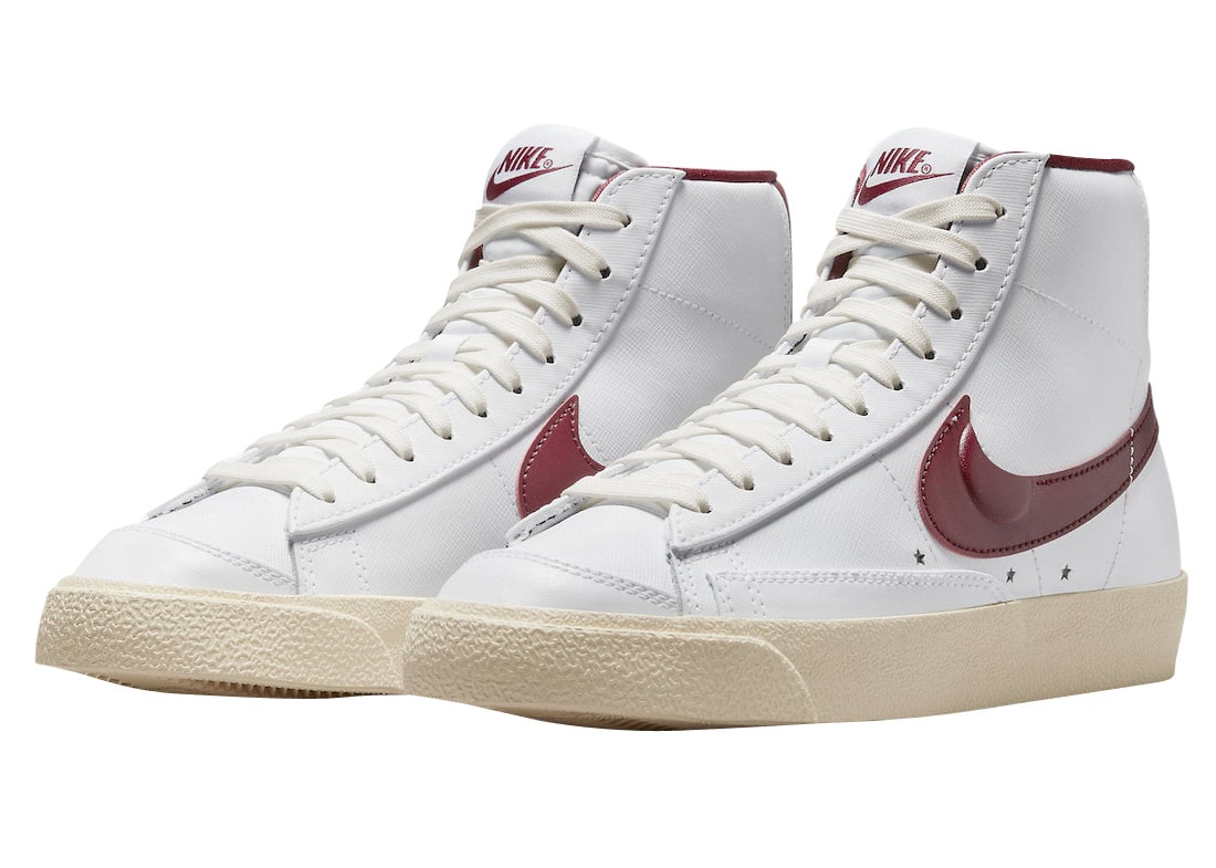 Nike Blazer Mid Just Do It Summit White Team Red - Image 2